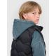3. Boy's down vest with synthetic filling 4F 4FJRAW25TVJAM325-20S