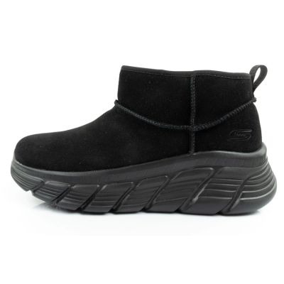2. Skechers women's winter boots, insulated leather ankle boots