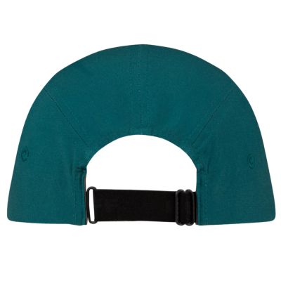 2. Buff 5 Panel Go Cap – Solid Teal