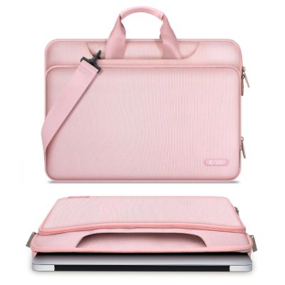7. Tech-Protect Pocket 15-16 Laptop Bag - Pink