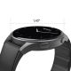 4. Hama 8900 GPS AMOLED Smartwatch 1.43" with Silicone Strap - Black