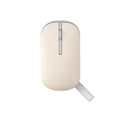 ASUS Marshmallow Mouse MD100 Ambidextrous RF Wireless + Bluetooth Optical 1600 DPI