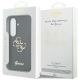 8. Guess Fixed Glitter Big 4G Metal Logo case for Samsung Galaxy S26 - black