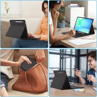 10. Tech-Protect SC Pen + Keyboard Case for Samsung Galaxy Tab S10 FE+ 13.1 X620 / X626B - Black
