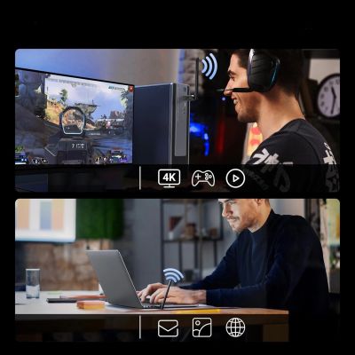 5. Ugreen CM878 Wireless WiFi 6 Adapter with Bluetooth 5.4 - Black