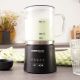 5. Rommelsbacher MS 625 Milk Frother/Warmer Automatic Milk Frother/Warmer Black, Stainless Steel