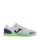 11. Joma Top Flex 2505 Indoor football boots white and purple TOPW2505IN