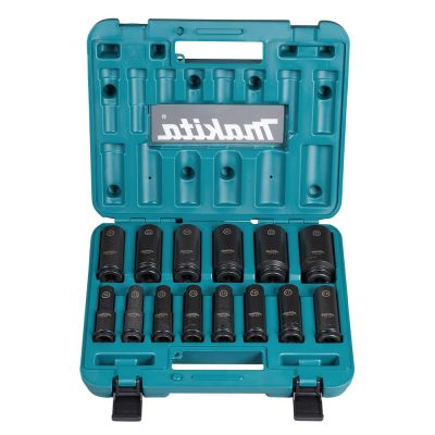 Makita E-16586 Impact Socket Set Black, Green