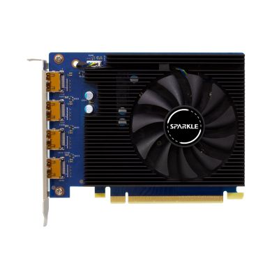 7. graphics card SPARKLE Intel Arc A310 Omni View 4GB