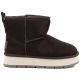 6. Women's leather ankle boots with platform, brown Big Star UU274693