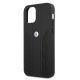 6. BMW Leather Curve Perforate Case for iPhone 12 / iPhone 12 Pro - Black