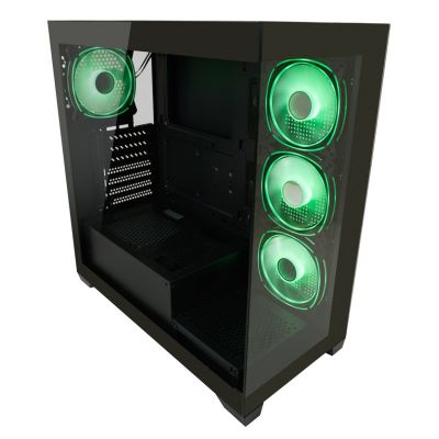 4. LC-Power LC-715B-ON Midi Tower Computer Security & Holders Black
