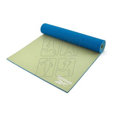 13. Reebok RAYG-11060BLGN reversible yoga mat