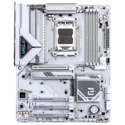 5. GIGABYTE B850 EAGLE WIFI7 ICE AMD B850 AM5 ATX Socket