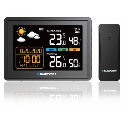 3. BLAUPUNKT Weather Station with Outdoor Sensor WS30BK