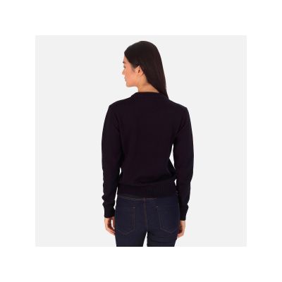 2. ROSSIGNOL W Audrine Knit navy blue sweater