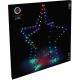 24. 3D DECORATIVE STANDING STAR 120LED RGB 80CM