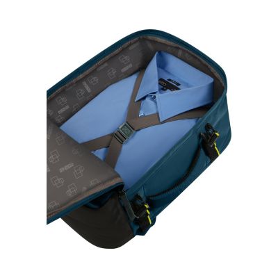 3. American Tourister Take2cabin S/M Backpack Hiking Backpack Blue Recycled Polyethylene Terephthalate (rPET)