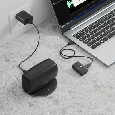 12. BOYA BOYAMIC 2-02 Wireless Lavalier Microphones 2.4 GHz - Black