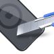 10. 3mk Satin Armor MagCase with MagSafe for iPhone 15 Plus - Clear with Black Frame