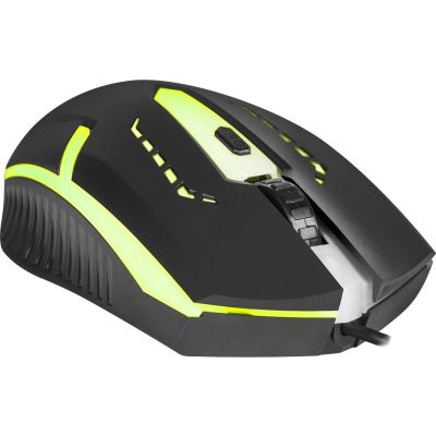 5. Defender Flash Wired Mouse MB-600L OPTIC LED 1200 DPI 4P 52600