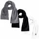 5. Glovii GA1W Body Protection Item for Winter Sports – Heated Scarf, Skiing, Snowboarding, Unisex, Polyester, White