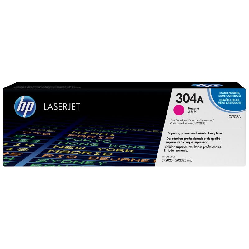 59. HP 304A Magenta Original LaserJet Toner Cartridge