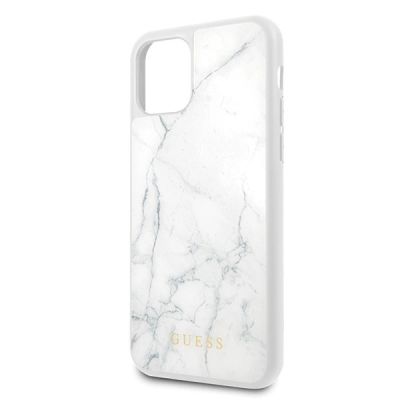 3. Guess Marble Case for iPhone 11 Pro - White