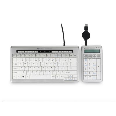 3. BakkerElkhuizen S-board 840 Numeric Numeric Keypad PC USB Light Gray, White
