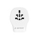 2. GEMBIRD UNIVERSAL TRAVEL ADAPTER 20W, WHITE