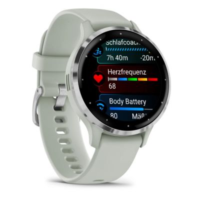3. Garmin Venu 3S 41mm Silver Watch