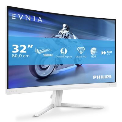 26. Philips monitor 80.0cm (31.5") 32M2C5501 16:09 2xHDMI+DP curved