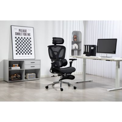 87. Activejet ergonomic office chair YK848, black