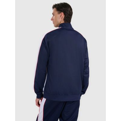 2. Men's zip-up sweatshirt without hood 4F 4FRAW25TSWSM2459-31S