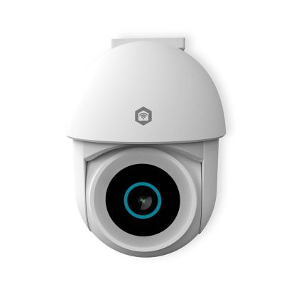 Nedis Smartlife Wifi Outdoor Camera, IP65 Motion Sensor, Night Vision, White