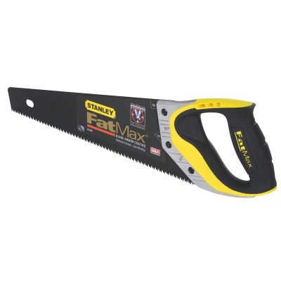 4. Stanley 2-20-529 Hand Saw 50 cm Black, Yellow