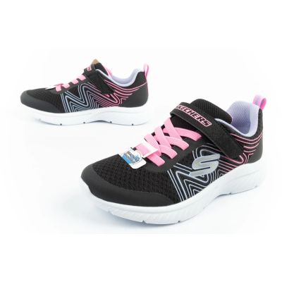 17. Skechers Microspec Velcro sports shoes for children, lightweight and comfortable