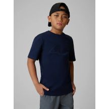 Boy's regular printed T-shirt 4F 4FJRSS26TTSHM3599-10S