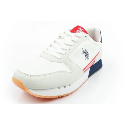 3. US Polo Assn sports shoes sneakers men's fashionable comfortable white