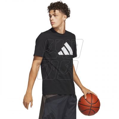 4. Adidas Inline Basketball Graphic M IC1855 T-shirt