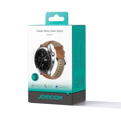 9. Joyroom Classic Series JR-FC2 Pro Smartwatch with Call Answering Function - Silver