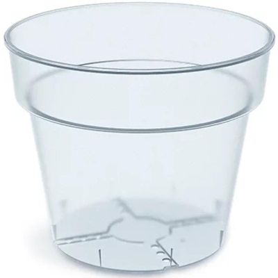 5. PLANTI POT TRANSPARENT 12CM