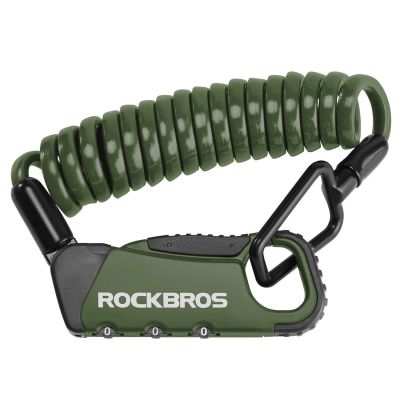 7. Rockbros RBK6N Combination Bike Lock - Black
