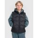 Boy's down vest with synthetic filling 4F 4FJRAW25TVJAM325-20S