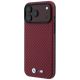 2. BMW M Carbon Metal Logo MagSafe Case for iPhone 17 Pro Max / 18 Pro Max - Burgundy