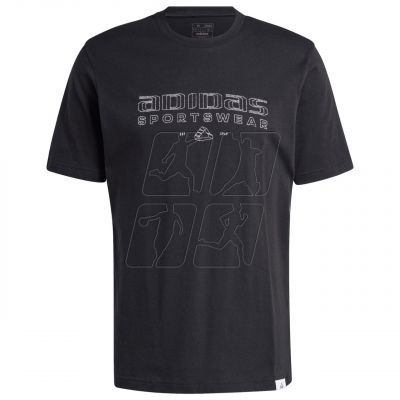 T-shirt adidas Tech Linear Graphic M IW2651