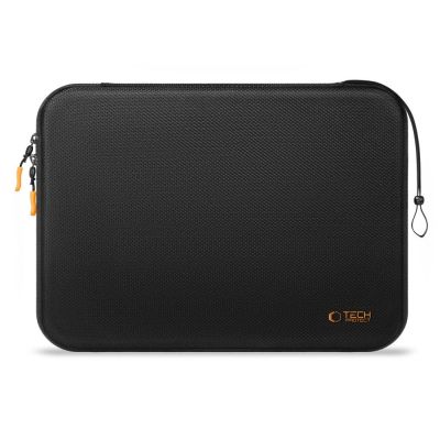 Tech-Protect Hardpouch for 15-16 Laptops - Black and Orange