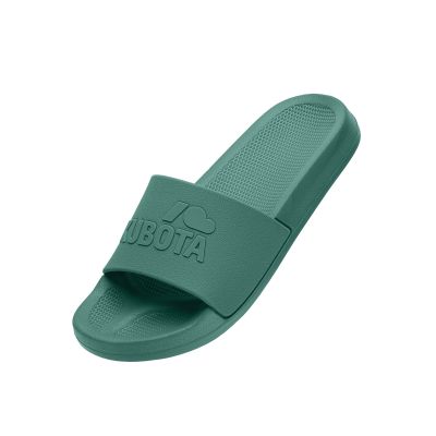 3. Kubota basic plain pool flip-flops green K25SS-101-001-18-1