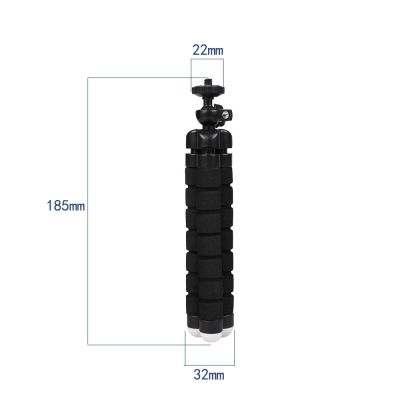 7. Eleastic tripod for a phone and a selfie camera
