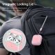 2. ESR Orbit Halolock MagSafe case for AirPods 4 - pink